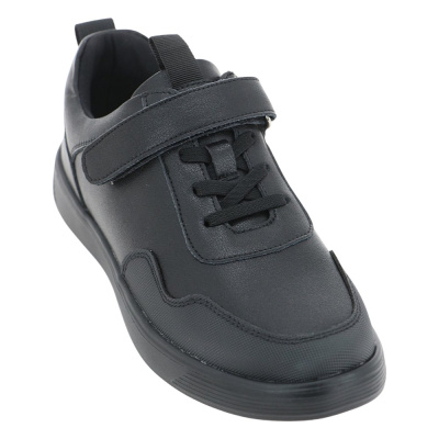 Полуботинки школьные Baden KPG025-130 чёрный 01